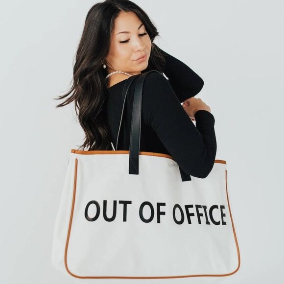 Unbranded Handbags - Out of Office Large Canvas Tote Bag